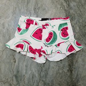 Love Moschino | Watermelon Ruffle Shorts